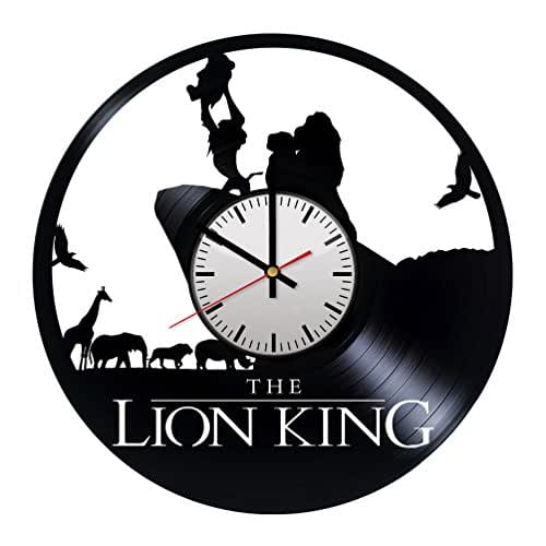 Disney The Lion King Vinyl Wall Clock Perfect gift and