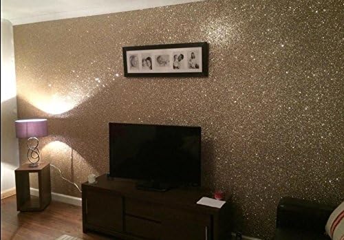 Chunky Glitter wallpaper Sample grade 3 (Gold)