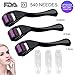 LaSante Derma Roller 3 different size with storage cases, 3 in 1 Micro Needles 3 Pack Derma Roller Kit – Microdermabrasion Roller New Skin Care Facial Needle Roller Home Use Beauty Skin Care .25mm