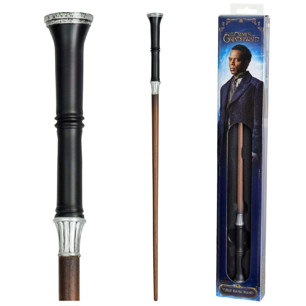 Yusuf Kama Wand In A Standard Windowed Box - Wizarding World Wand - Fantastic Beasts Film Set Movie Props Wands by The Noble Collection