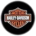 Harley-Davidson Bar & Shield Bar Stool With Back Rest HDL-12204 SET OF 4