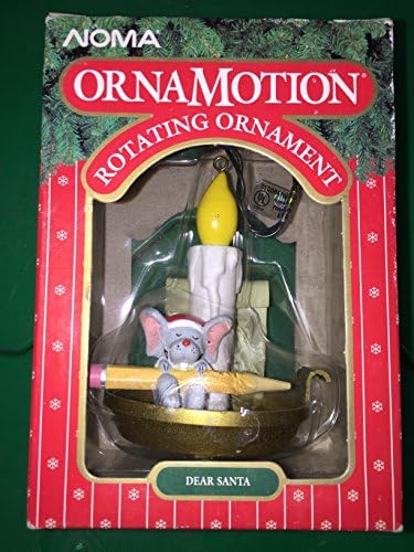 Dear Santa Rotating Ornament