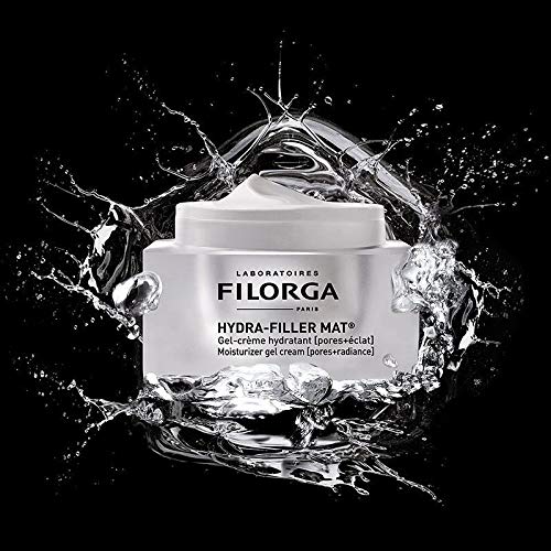 Filorga Hydra-Hyal Cream-Gel, Anti-Aging Facial Treatment for Hydrated and Plumped Skin, Pore Refining Formula with Hyaluronic Acid for Mattifying Hydration for All Skin Types