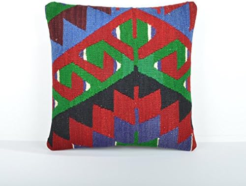 Kilim Pillow Cover, Kilim Pillow, Turkish Pillow, Bohemian Pillow, Kilim Cushions, Moroccan Pillow, Turkish Kilim, Decorative Pillows, Wool Pillow, tp1662