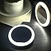 Selfie Light,WaterLuu Selfie Ring Light for Camera [Rechargable Battery] Selfie LED Camera Light [36 LED] for iPhone iPad Sumsung Galaxy Photography Phones (White)