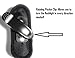 DAX Industries Universal Nylon Flashlight Holster For Belt, With Rotating Clip And Strectch Capability, Durable, Heavy Duty Pouch Flashlight Holder