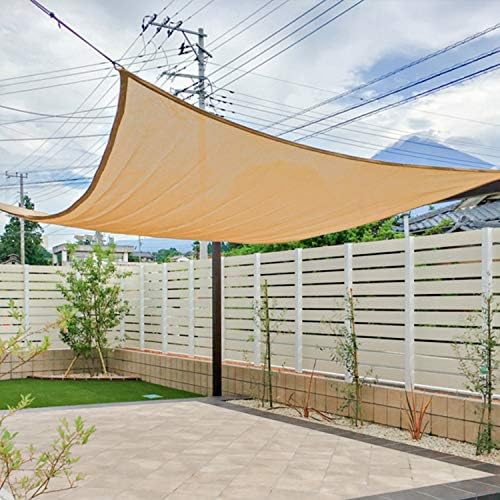 Amahut サンシェード オーニング 日よけ シェード セイル ベランダ 目隠し 洋風 庭 ガーデン用 砂色 0 300cm