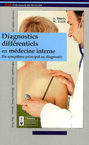 Checklists diagnostics différentiels en médecine interne