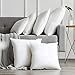 MIULEE Throw Pillow Insert, Stuffer Pillow Inserts Decorative Rectangle Premium Sham Pillow Forms for Sofa Couch Bed 12x20 Inch White