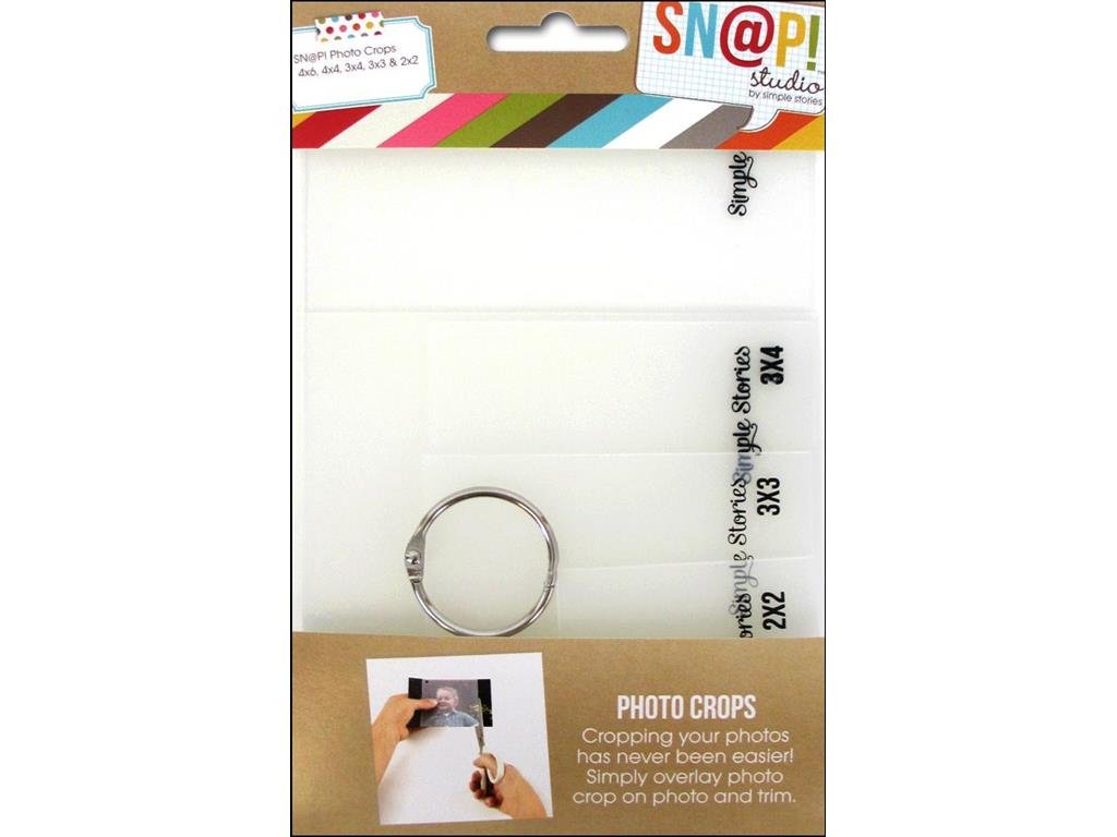 Simple Stories Snap Photo Crops-Square and Rectangle