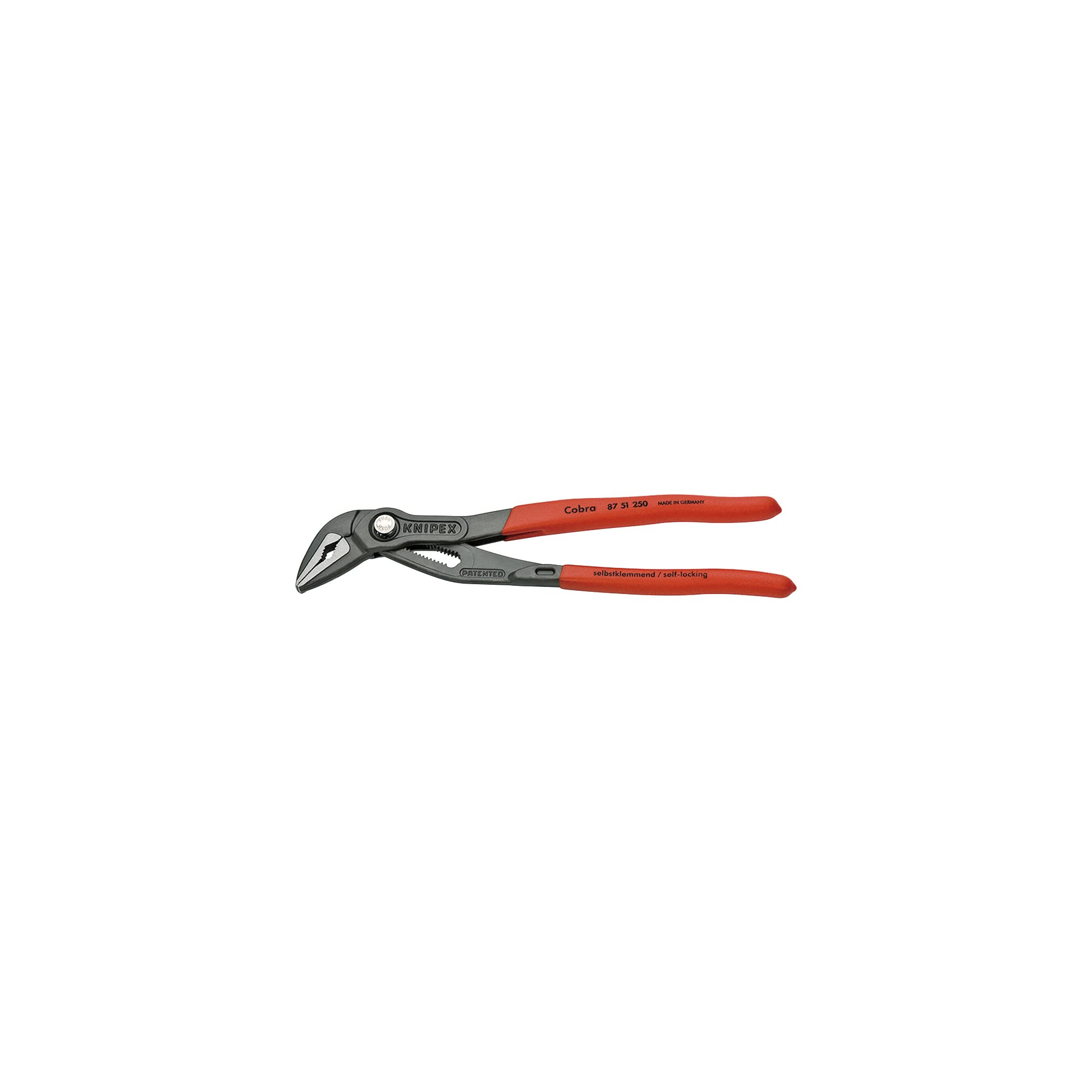 クニペックス KNIPEX 8751-250 コブラエクストラスリムウォーターポンププライヤー(SB商品画像
