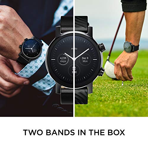 Moto 360 3rd Gen 2020 Wear OS by Google Touch Screen Luxury