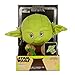 Star Wars Jedi Master Yoda Stylized Plush Character and Collectible Metal Enamel Pin | Plush Doll Measures 7 Inches Tall