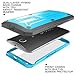 Nexus 6 Case, SUPCASE [Heavy Duty] Belt Clip Holster Case for Google Nexus 6[Unicorn Beetle PRO Series] Full-body Hybrid Protective Cover with Screen Protector (Blue/Black),Fit Motorola Nexus 6