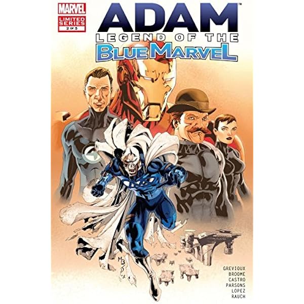 Amazon.com: Adam: Legend of the Blue Marvel #1 (of 5) eBook