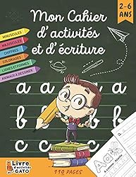 Mon Cahier d'écriture: Maternelles & Cp, Mon