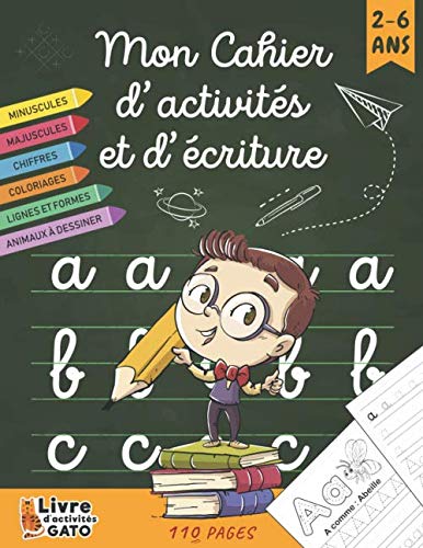 Mon Cahier d'écriture: Maternelles & Cp, Mon