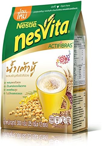 Nesvita, Actifibras, Milk Beverage Mixed with Wholegrain Cereal, Nam Tao Hoo, 300 g (Pack of 1 unit) // Beststore by KK