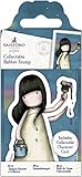 Docrafts Gor 907145 Santoro's Gorjuss Collectable Rubber Stamp - No. 46 Rainbow
