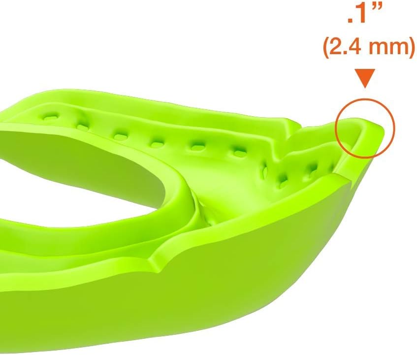 Ultra-Slim Microfit Mouthguard. 2.4mm Mouth Guard : Sports & Outdoors