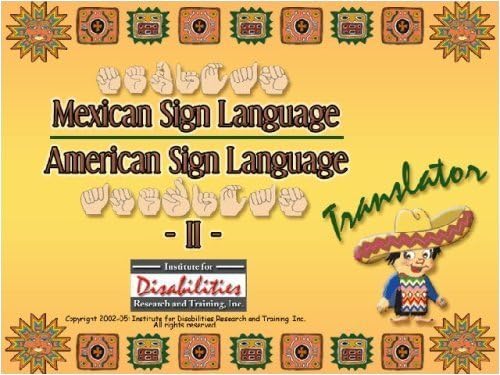 Mexican Sign Language/American Sign Language Translator 2