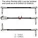 3 Units - 1.5 Foot - Audioblast HQ-1 - Ultra Flexible - Dual Shielded (100%) - Instrument Effects Pedal Patch Cable w/ ¼ inch (6.35mm) Low-Profile, R/A Pancake Type TS Connectors & Dual Staggered Boot