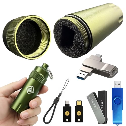 OneTopTwo Case for YubiKey 5/5C NFC, Ledger Nano X/S Plus & USB Flash Drive at Amazon