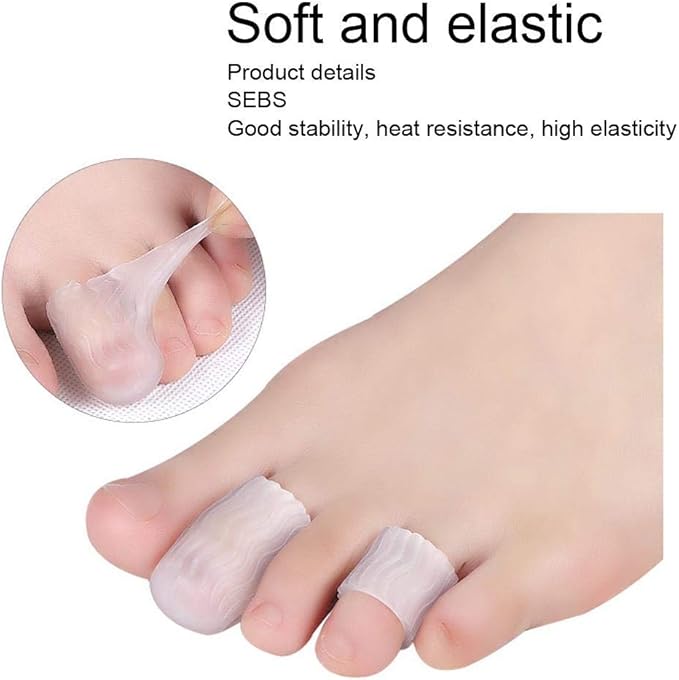 Teenbeschermers Afneembare Teenkap Voor Handen En Voeten Teenbeschermers Voor Het Voorkomen Van Mais Eelt Verzachten En Kalmeren De Huid Amazon Nl