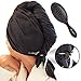 Ultra-Fine Microfiber Hair Towel Wrap – Anti-frizz Fast Drying Turban with Wet/Dry Brush by The Perfect Haircarethumb 3