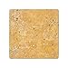 Gold (Yellow) Travertine 4 X 4 Field Tile, Tumbled