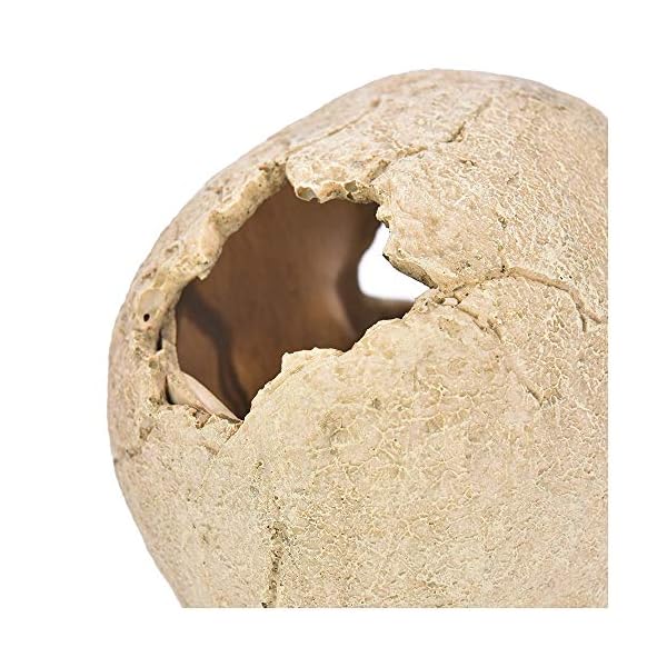 LUCKFY Fish Tank Decoration Rettile Hideout Skull Acquario Rettilario del Cranio della Resina Cave Famiglia giornaliera…