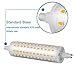 KINDEEP R7S LED Bulb 118mm, 75W-100W Equivalent, AC120V, 4.65 Inches Double Ended R7S J118, Warm White 3000K, 2-Pack