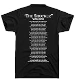 DirtyRagz Men's The Shocker Print on Front & Back T Shirt