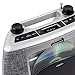 Jensen CD-565SL Black/Silver Sport Handle CD Bluetooth Boombox Portable Bluetooth Music System with CD Player +CD-R/RW & FM Radio with Aux-in & Headphone Jack Line-inthumb 3