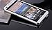 HTC Desire 626 Case,DAMONDY Luxury Metal Air Aluminum Bumper Detachable + Mirror Hard Back Case 2 in 1 cover Ultra-Thin Frame Case For HTC Desire 626 / 626S(Mirror_Silver )