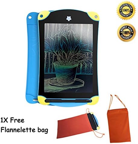 8.5 Inches LCD Writing Tablet - Riotech Portable Electronic Writing Drawing Board Doodle Pads with Stylus for School, Home &amp; Office Great Gifts for Kids (Colorful)