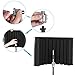 Neewer® Portable Microphone Acoustic Isolation Shield with Lightweight Metal Alloy, Acoustic Foams, Mounting Brackets and Screws for Mic Stand with 5/8
