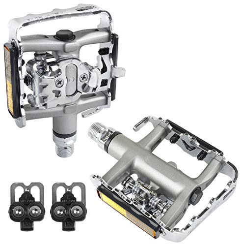 Venzo Multi-Use Shimano SPD Compatible Mountain Bike Bicycle Pedals