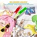 Fullsexy Bubble Machine, Automatic Durable Dinosaur Bubble Maker 1000+ Bubbles per Minute, Bubbles Blaster for Kids ToddlersBoys Girls Outdoor(with 2 Bottle 4oz Bubble Solution)