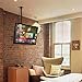 SIMBR TV Ceiling Mount Bracket Adjustable Full Motion Quick Installation for 22-75 