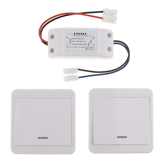 Baoblaze Akustikschalter Sound Lichtschalter Schallsensor Lichtsensor AC85-260V für Korridor Garage