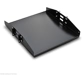 RAISING ELECTRONICS 2U 19inch Rackmounted Centermount Cantilever Network Utility Shelf