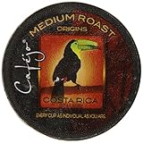 Cafejo K-Cups, Costa Rica Coffee, 50 Count