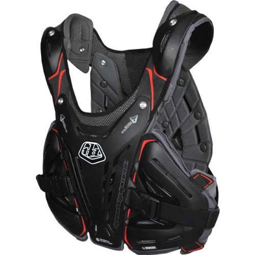 Troy Lee Designs CP 5900 Youth Roost Guard Dirt Bike Motorcycle Body Armor - Black / One Size