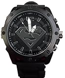 Superman Men's SUP9195 Black Strap Analog Watch
