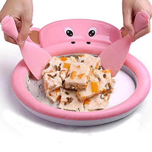 Instant ice cream maker pan for kids, diy fun sweet spo…
