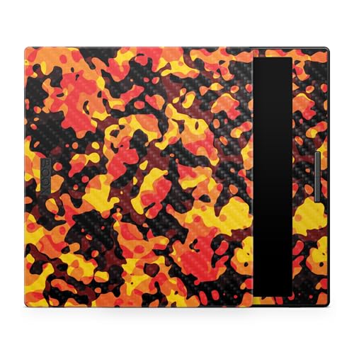Carbon Fiber Tablet Skin Compatible with BOOX Go Color 7 (2024) - Warm Modern C…