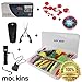 Mockins All-in-One Fishing Gear Set | 154 Pieces Includes Fishing Lures, Flashlight, 120g Sinker Kit, Fishing Pliers, Tackle Box and Floaters | Camping Accessories