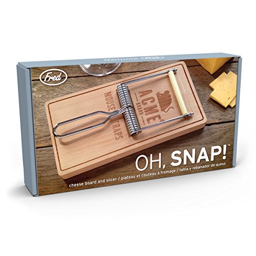 Fred OH, SNAP! Mousetrap Cutting/Serving Board