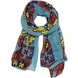 Bucasi Southwestern Aztec Navajo Style Inspired Layering Scarf